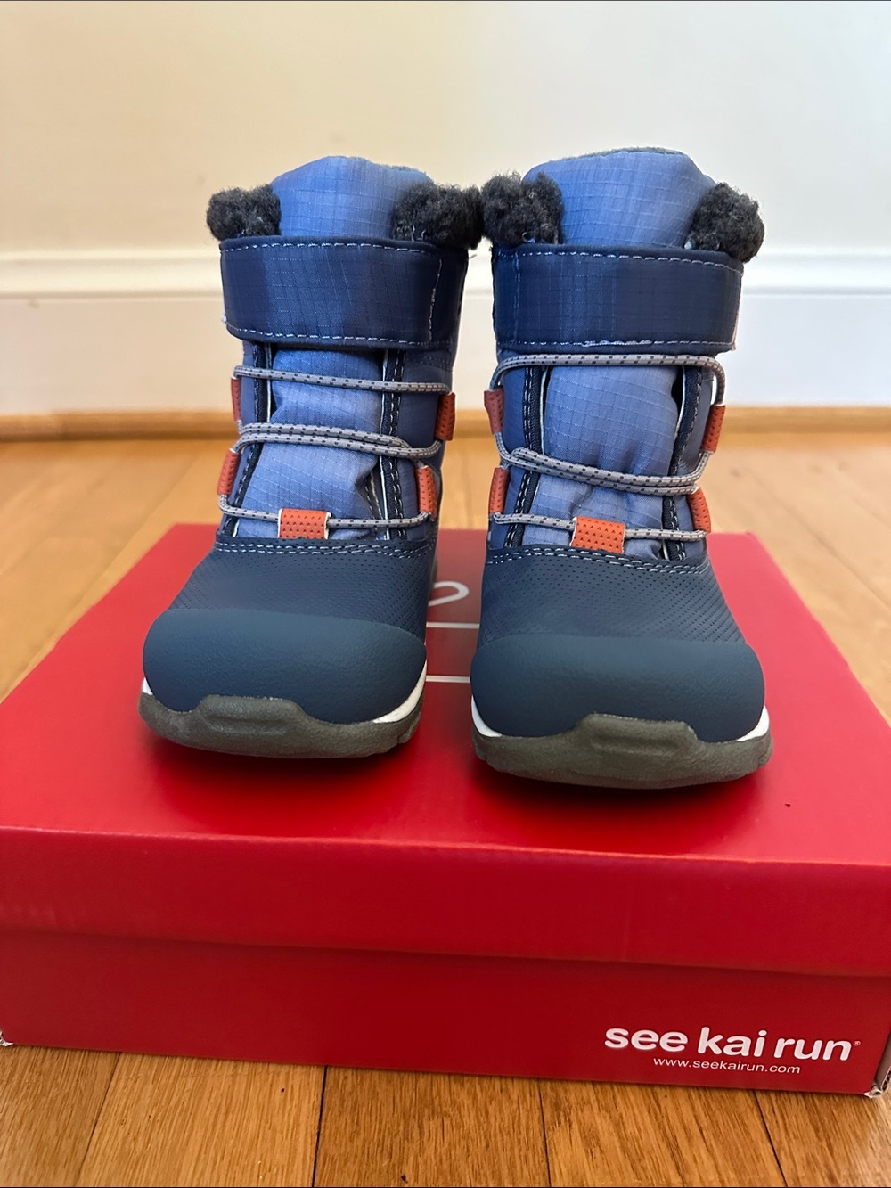 NIB See Kai Run Gilman waterproof boots 8